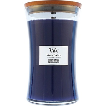 Image 1 of WoodWick Hinoki Dahlia ароматна свещ с дървен фитил 609 гр