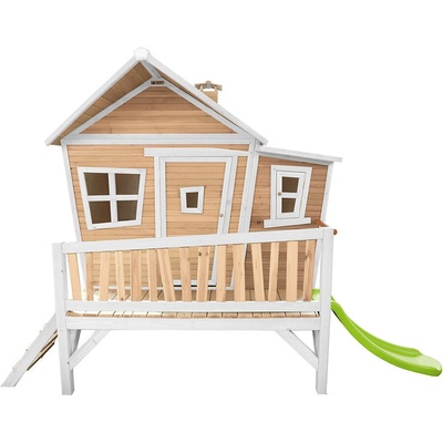 axi Голяма къща за игра Emma - бяла пързалка - Axi