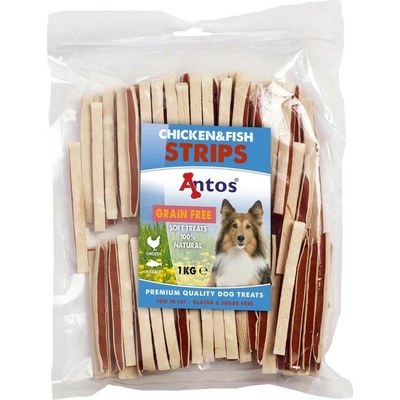 Antos Kuracie prúžky s rybou 1kg