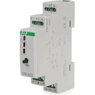 STR-422/230 - Riadiaca jednotka pre ovládanie roliet jedným tlačidlom, 230V, 8A