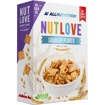 AllNutrition Nutlove Crunchy Flakes With Cinnamon 300 g
