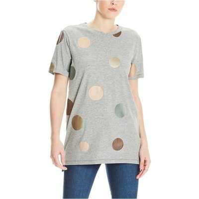 BENCH tričko Foil Dots Tee Winter Grey Marl