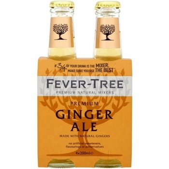 Fever-Tree Ginger Ale 4 x 200 ml