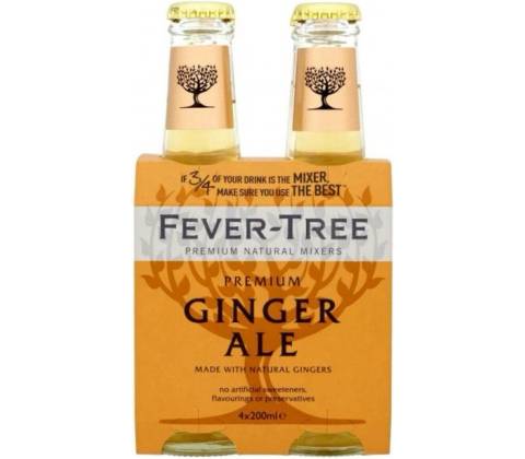 Fever-Tree Ginger Ale 4 x 200 ml