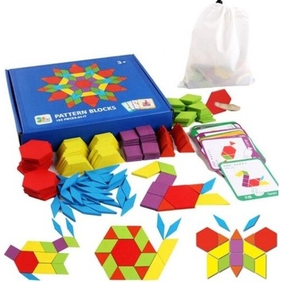 Puzzle Farebné tangramy