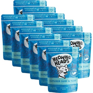 Barking Heads & Meowing Heads Surf & Turf GRAIN FREE 12 x 100 г