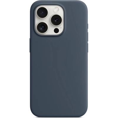 engaroGuard iPhone 15 Pro Silicone Case s MagSafe - Storm Blue design (tmavomodrý)