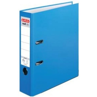 Herlitz zakladač pákový A4 8cm Color Blocking baltická modrá