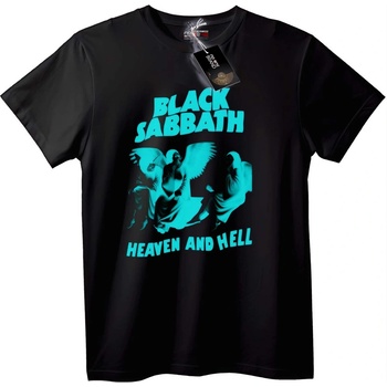 NOONEBRAND Тениска Black Sabbath Небе и ад - L, Black