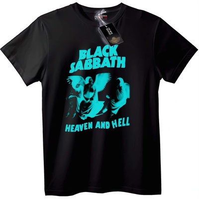NOONEBRAND Тениска Black Sabbath Небе и ад - L, Black
