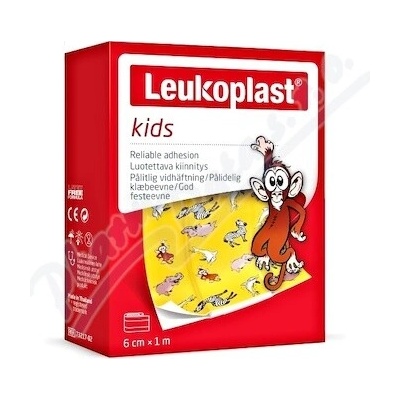 LEUKOPLAST Kids náplasť rolka 6 cm x 1 m