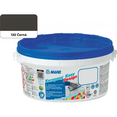 Mapei Kerapoxy Easy Design 120 černá (1,5kg)