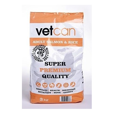 Vetcan Adult Salmon & Rice 3 kg