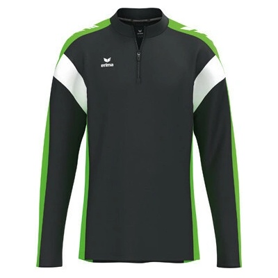 Erima Celebrate 125 mikina 1/2 zip dětská černá světle zelená