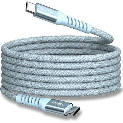 Verbatim 31856 USB, USB C samec - USB C samec, 100W, 1.2m, modrý