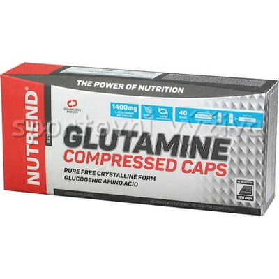 NUTREND Glutamine Compressed 120 kapsúl