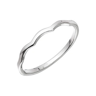 Pavona Stříbrný prsten vlnky 65002