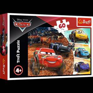 Trefl Puzzle - 60 - Lightning McQueen with friends - Disney Cars 3 17327