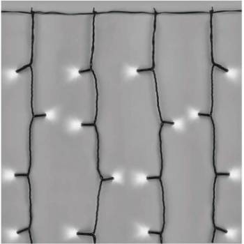 EMOS Lighting Štandard LED spojovacia vianočná reťaz záclona 1x2 m vonkajšia studená biela