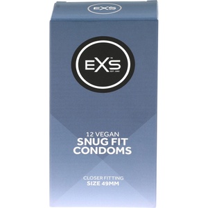 EXS Condoms Snug Fit - презерватив 49 mm (12 бр. ) - desirel