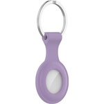  Силиконов ключодържател за Apple AirTag - ComT Icon Keyring (лилав)