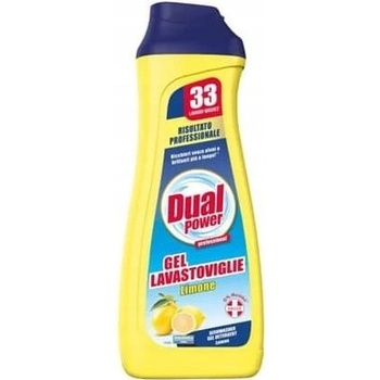 Dual Power All in1 Lemon Gél do umývačky riadu 660 ml