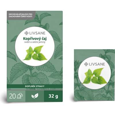 LIVSANE čaj žihľavový 20 x 1,6 g