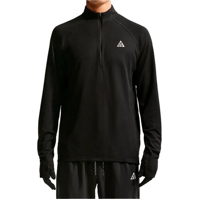 Nike Мъжка спортна тениска Nike ACG Dri-Fit Trail Midlayer Half Zip Running shirt - Black / Black / Summit White (216-9113-0111)