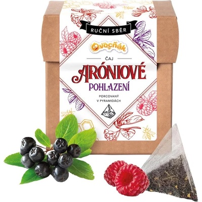 Ovocňák Ovocný čaj Aróniové pohlazení 12 x 4 g