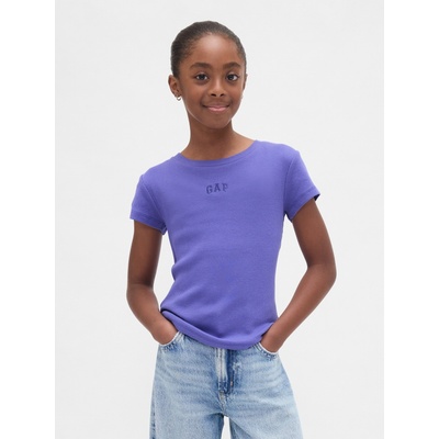 GAP Бебешка тениска с ребра GAP GAP | Sin | Момичешки | XS
