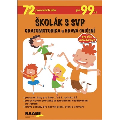 Školák s SVP Grafomotorika a hravá cvičení - Věra Gošová