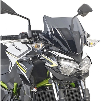 KAPPA plexi štít KAWASAKI Z 650 20-25, YAMAHA MT-03 321 20-25 28 X 36,5 cm ztmavený - potřebné upevnění A4128AK nebo A2151AK