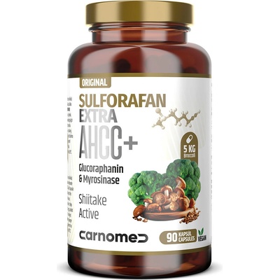 CarnoMed Sulforafan EXTRA AHCC+ 90 kapsúl