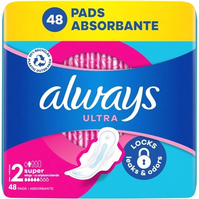Always Винаги ултра дълга санитарна салфетка 48бр (10fc010167)