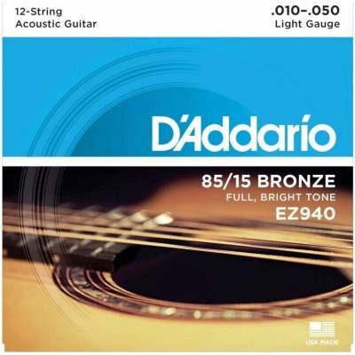 D'Addario EZ 940 12s