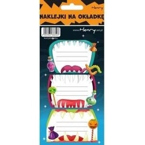Henry London Notebook stickers - Vampires (12pcs)