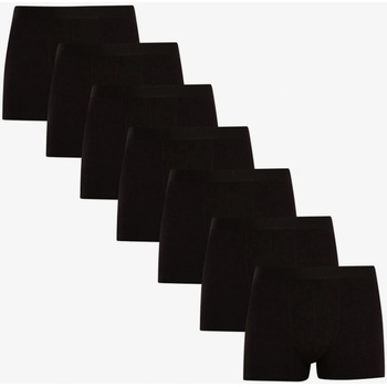 Nedeto Комплект от седем мъжки боксерки в черно Nedeto Nedeto | Cheren | МЪЖЕ | M