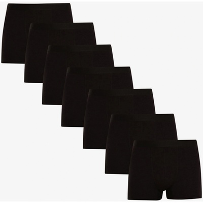 Nedeto Комплект от седем мъжки боксерки в черно Nedeto Nedeto | Cheren | МЪЖЕ | M