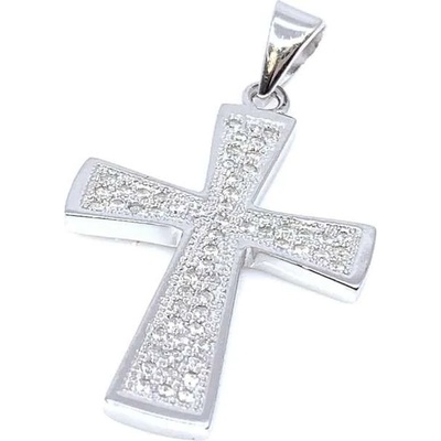 Jan Kos jewellery Stříbrný přívěsek kříž 12117153