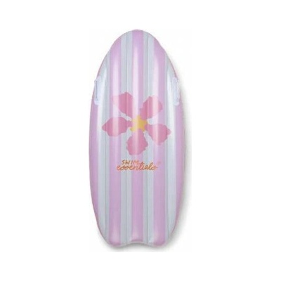 Swim Essentials Nafukovací surf Pink Flower 120 cm