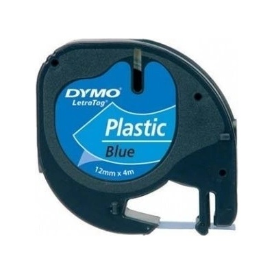 páska DYMO 59426 LetraTag Blue Plastic Tape (12mm) S0721700/600/650