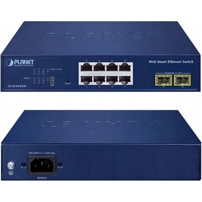PLANET GS-2210-8T2S
