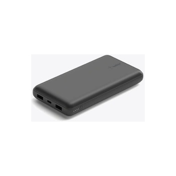 Apple Belkin BOOST CHARGE (20000 mAH) Power Bank - USB-A & C 15w - Black (BPB012btBK)