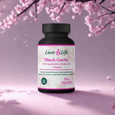 Linie4Life BLACK GARLIC 60 kapsúl