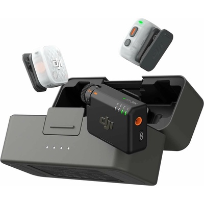 DJI Mic Mini 2S 2 TX + 1 RX + Charging Case CP.RN.00000538.02 – Zboží Živě