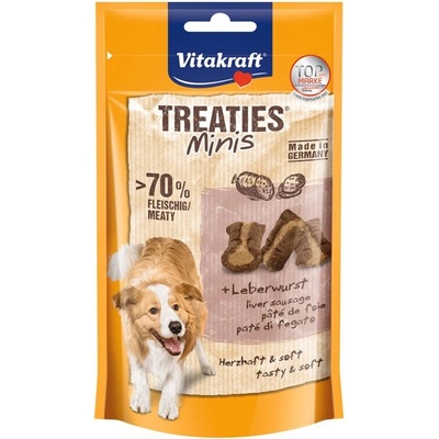 Vitakraft Dog pochúťka Treaties Minis hovädzie mrkva 48 g