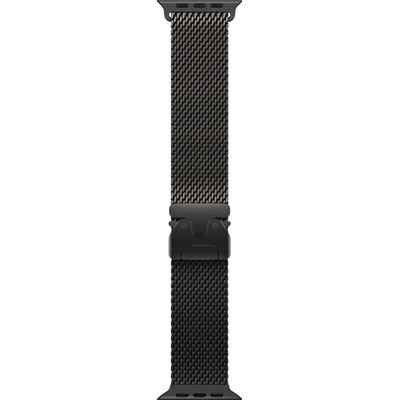 Apple Watch 49 mm milánsky ťah z čierneho titánu – Large MGHU4ZM/A