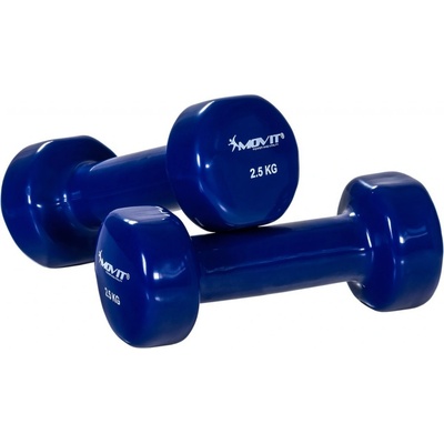 Movit Vinylové činky 2x 2,5 kg