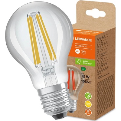 Ledvance LED žiarovka E27 A60 5W = 75W 1055lm 3000K Teplá biela 300° Filament