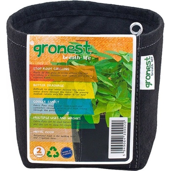 Image 1 of Gronest Текстилна саксия Gronest Fabric Pot 2L